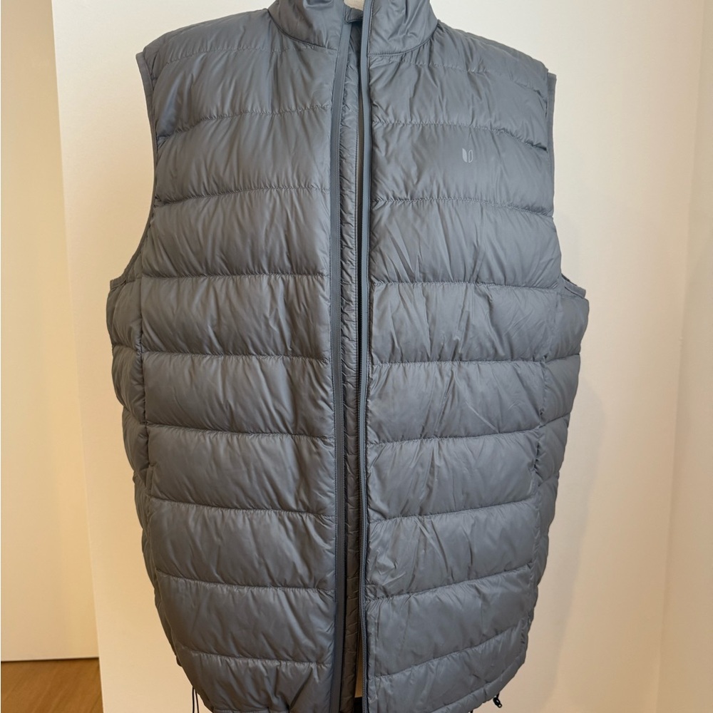 Linksoul grey puffer vest